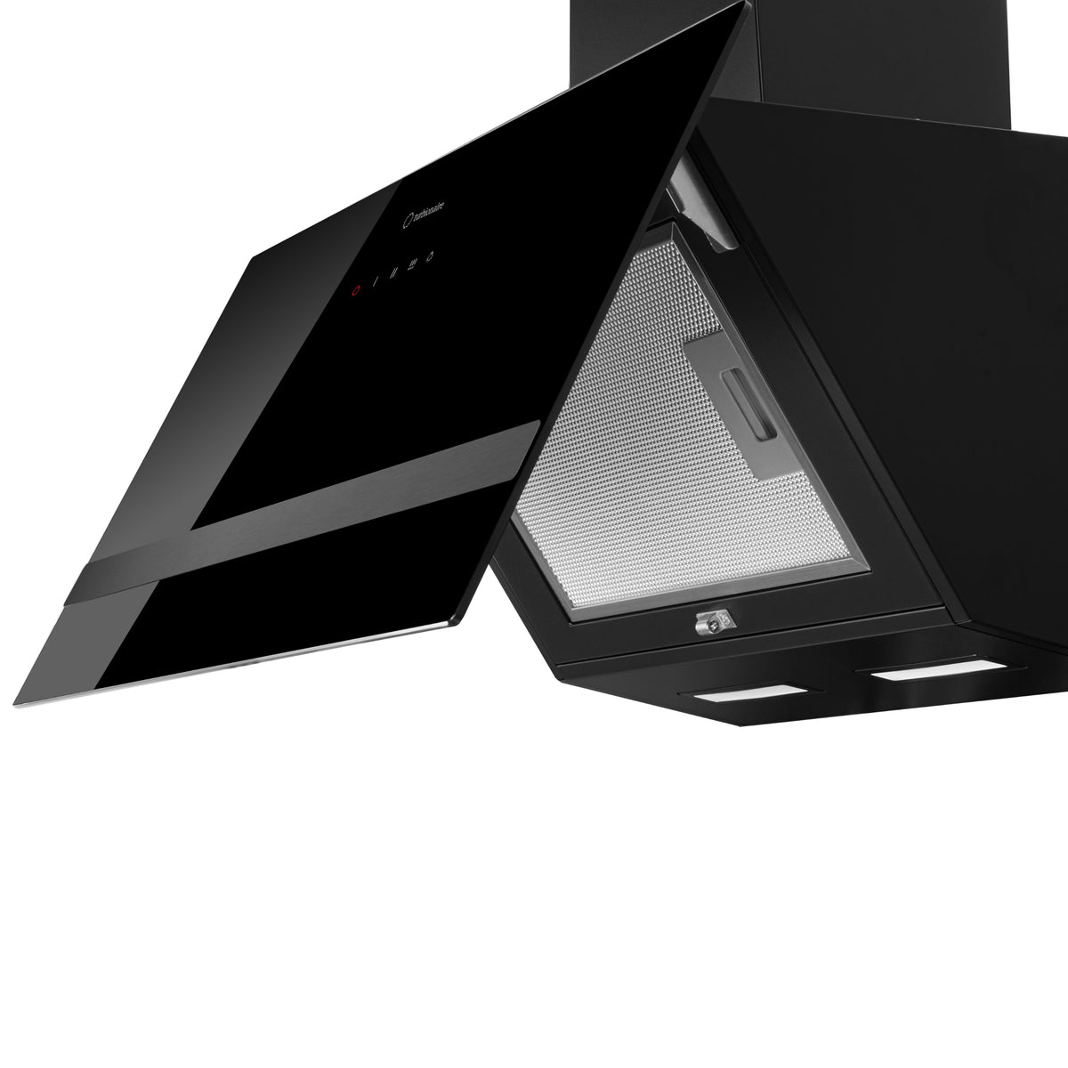 TKIW60B Cooker Hood Kai 60 Black Wall Turbionaire