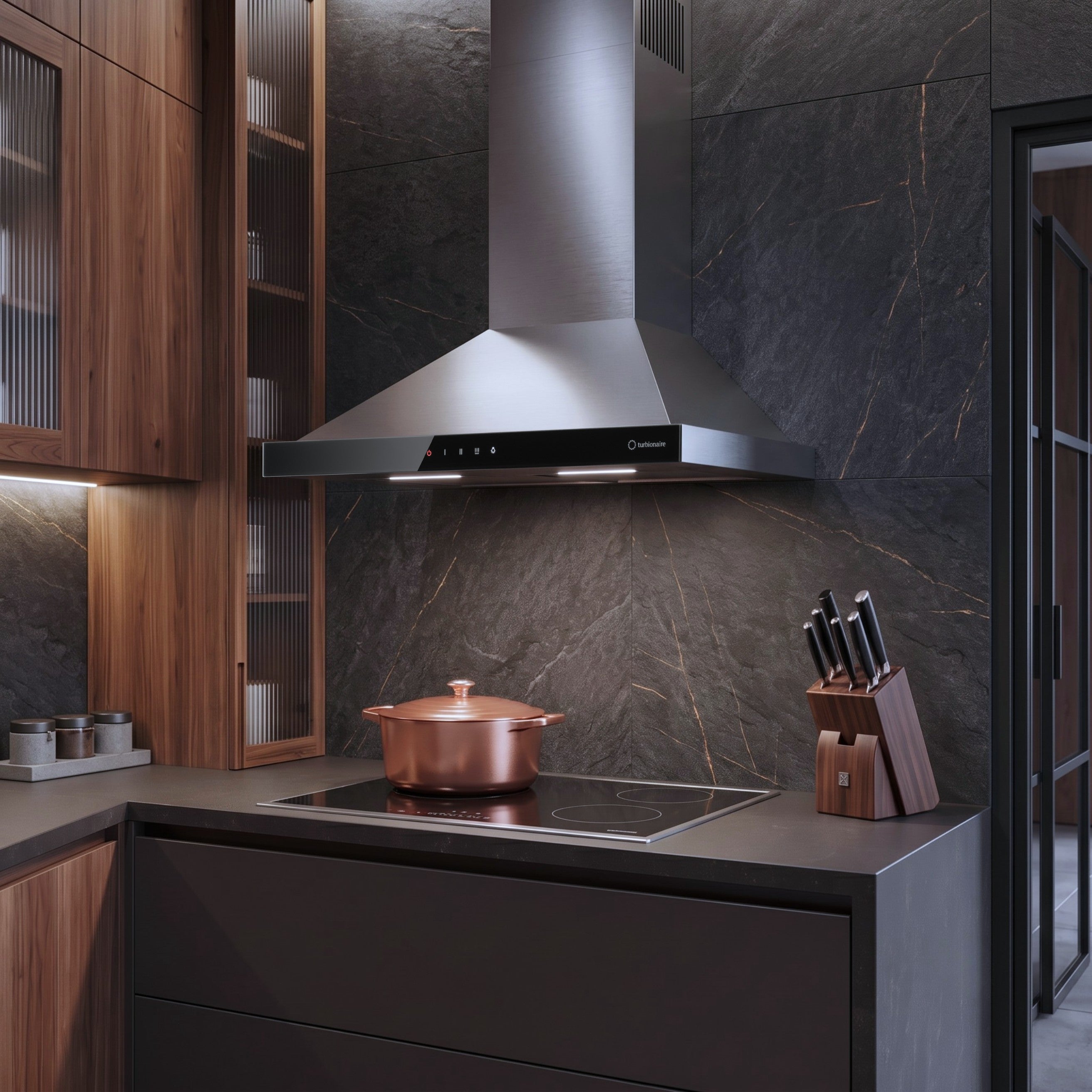 Cooker Hood Maeve 60 Stainless Steel Wall Turbionaire