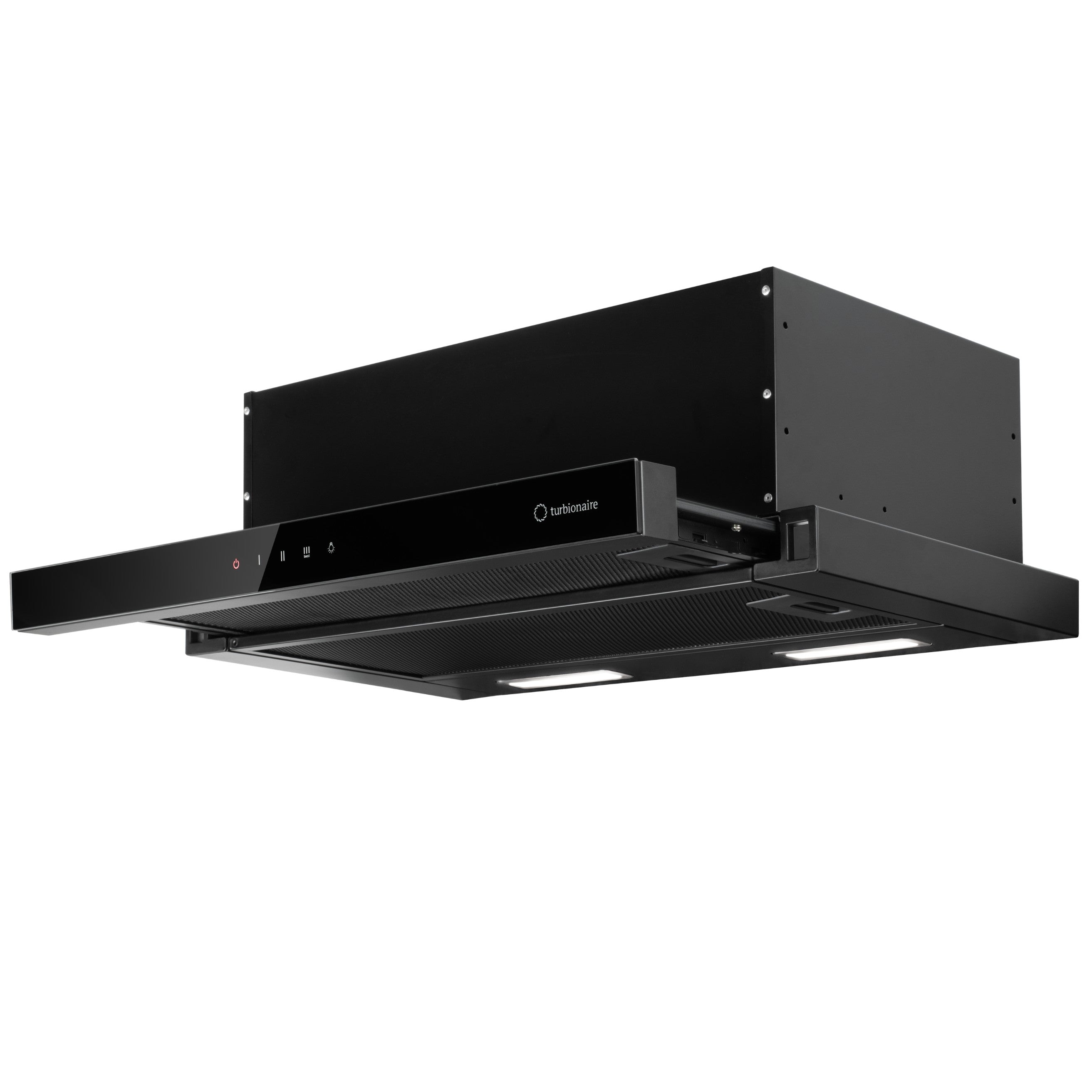 Cooker Hood Nara 60 Black Telescopic Turbionaire