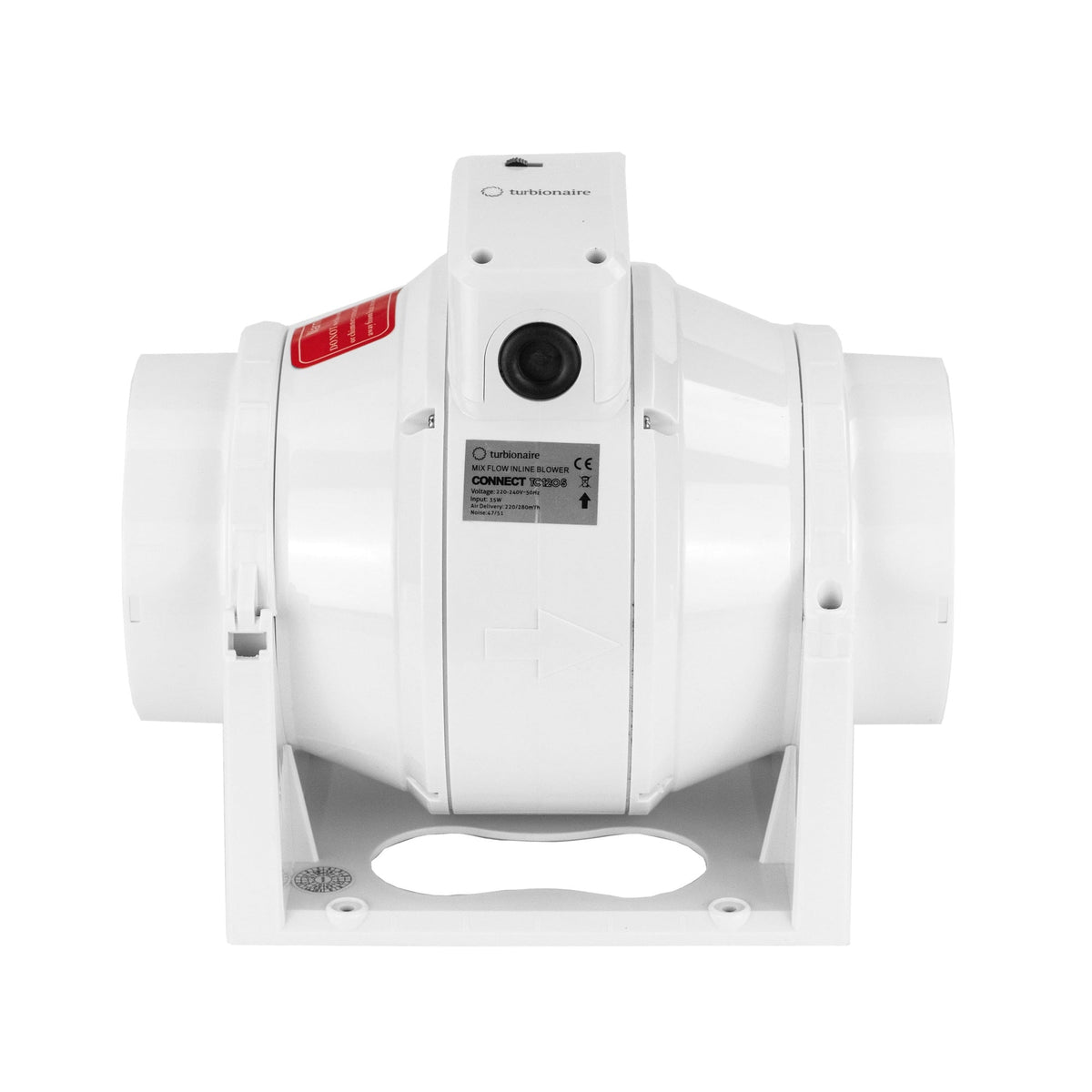 TC120S Fan Connect 120 Inline Turbionaire