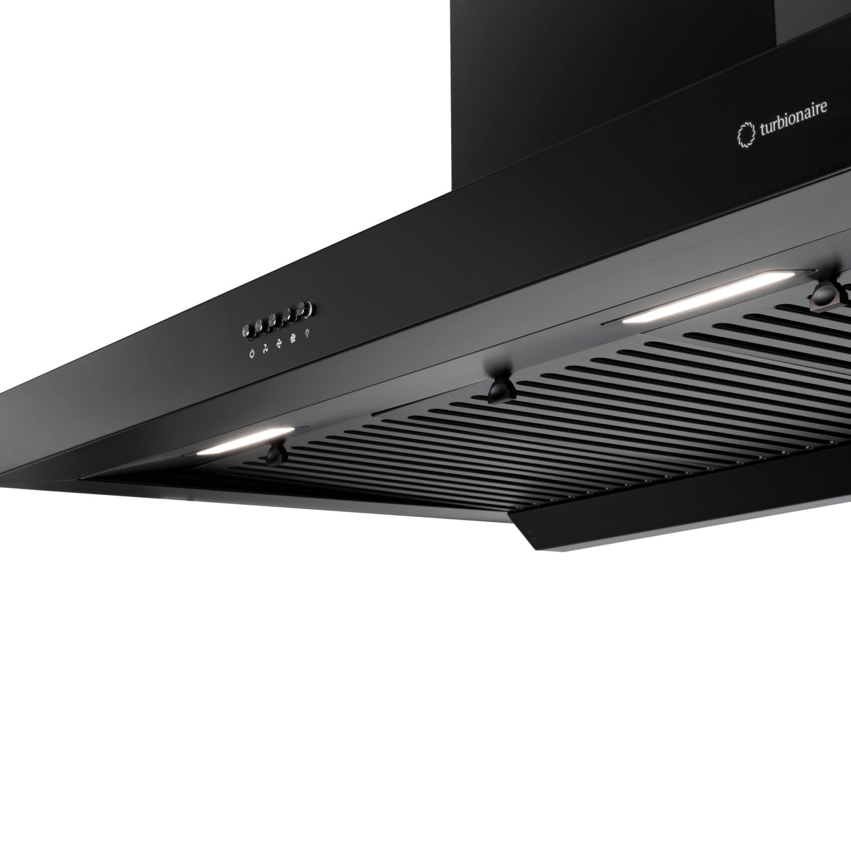 THC90WPB Cooker Hood Chef 90 Bb Black Wall Turbionaire