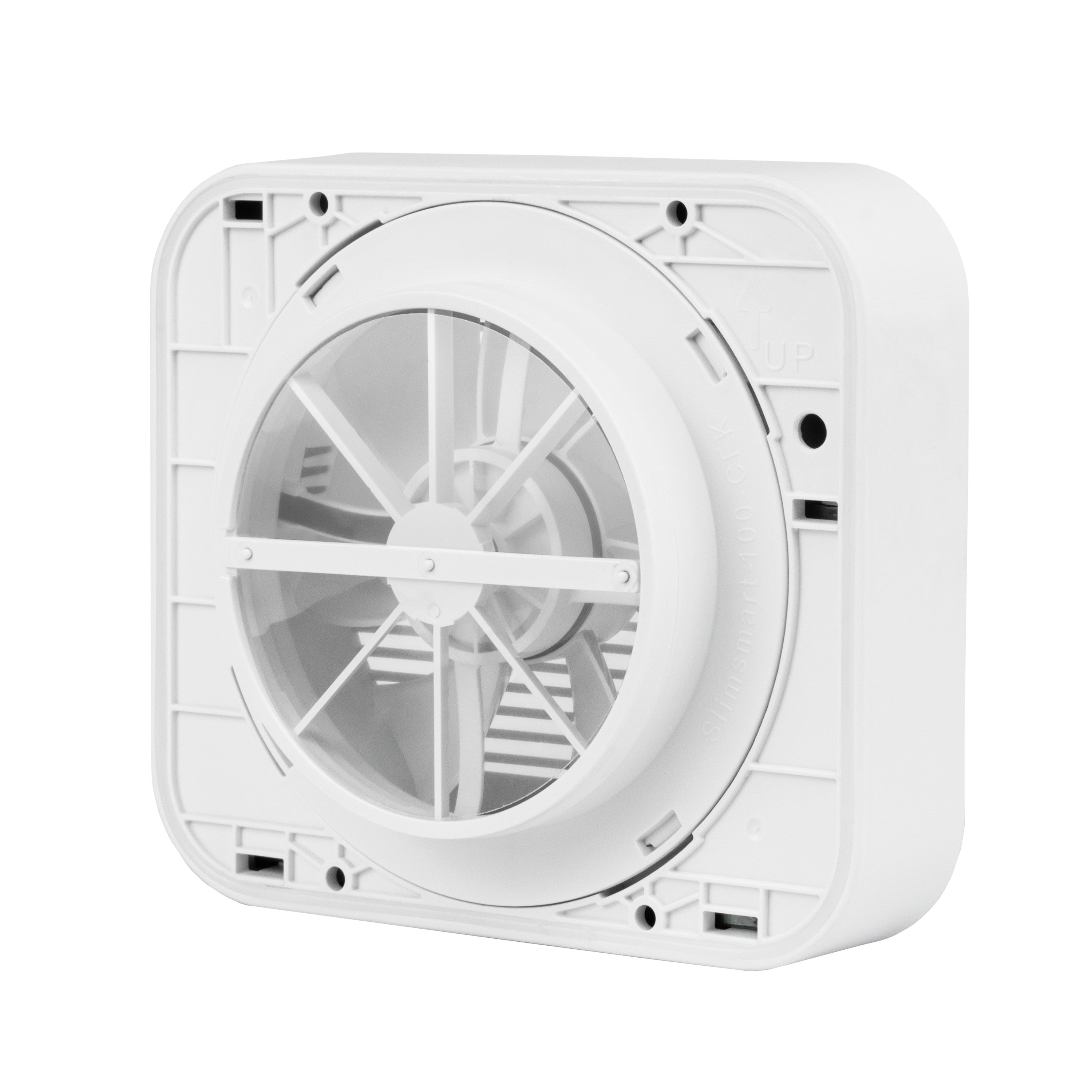 Fan Axio 1012 White Remote Control 100&120 Mm Shutter Turbionaire