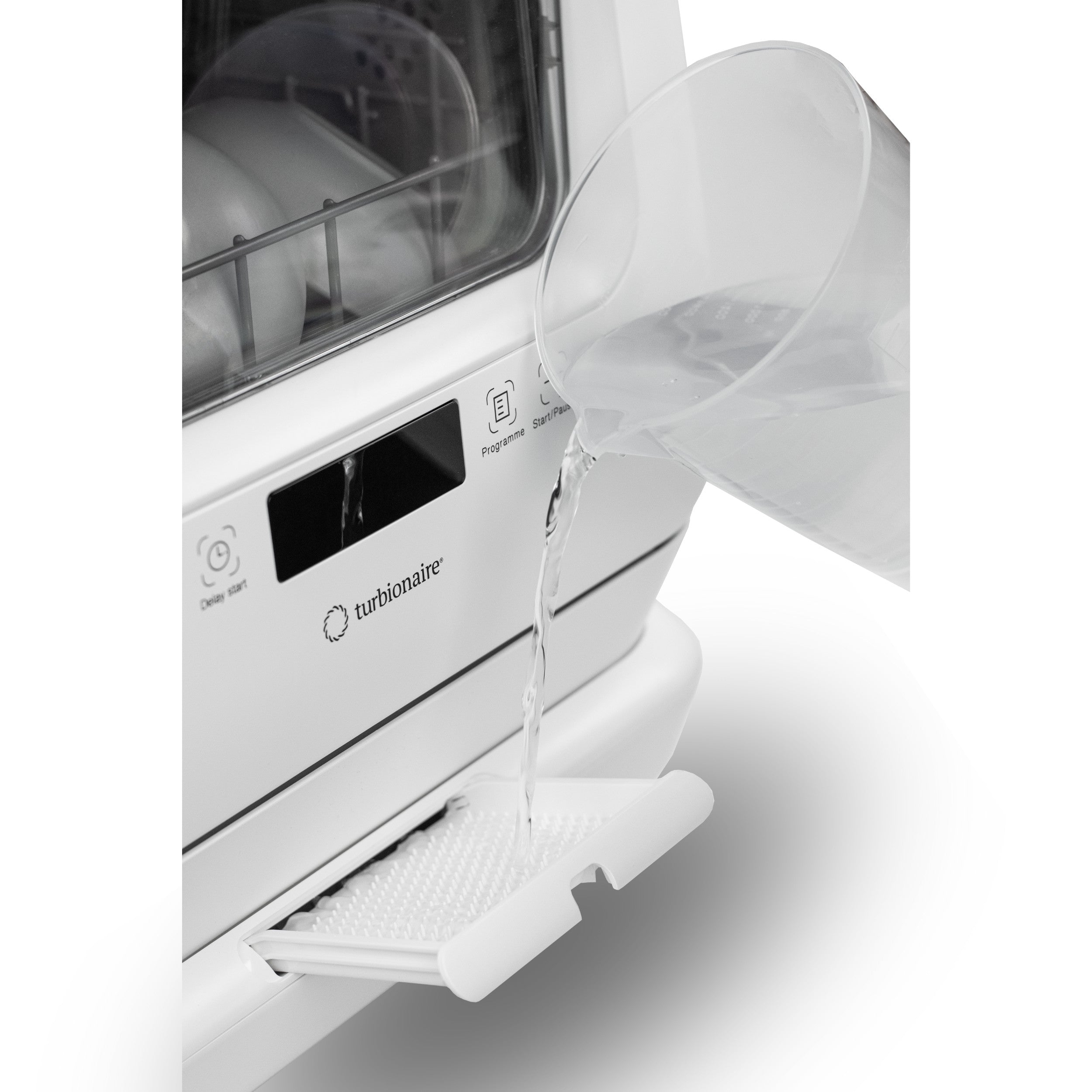 Dishwasher Ava 3 Countertop Double Supply Water Softner Turbionaire