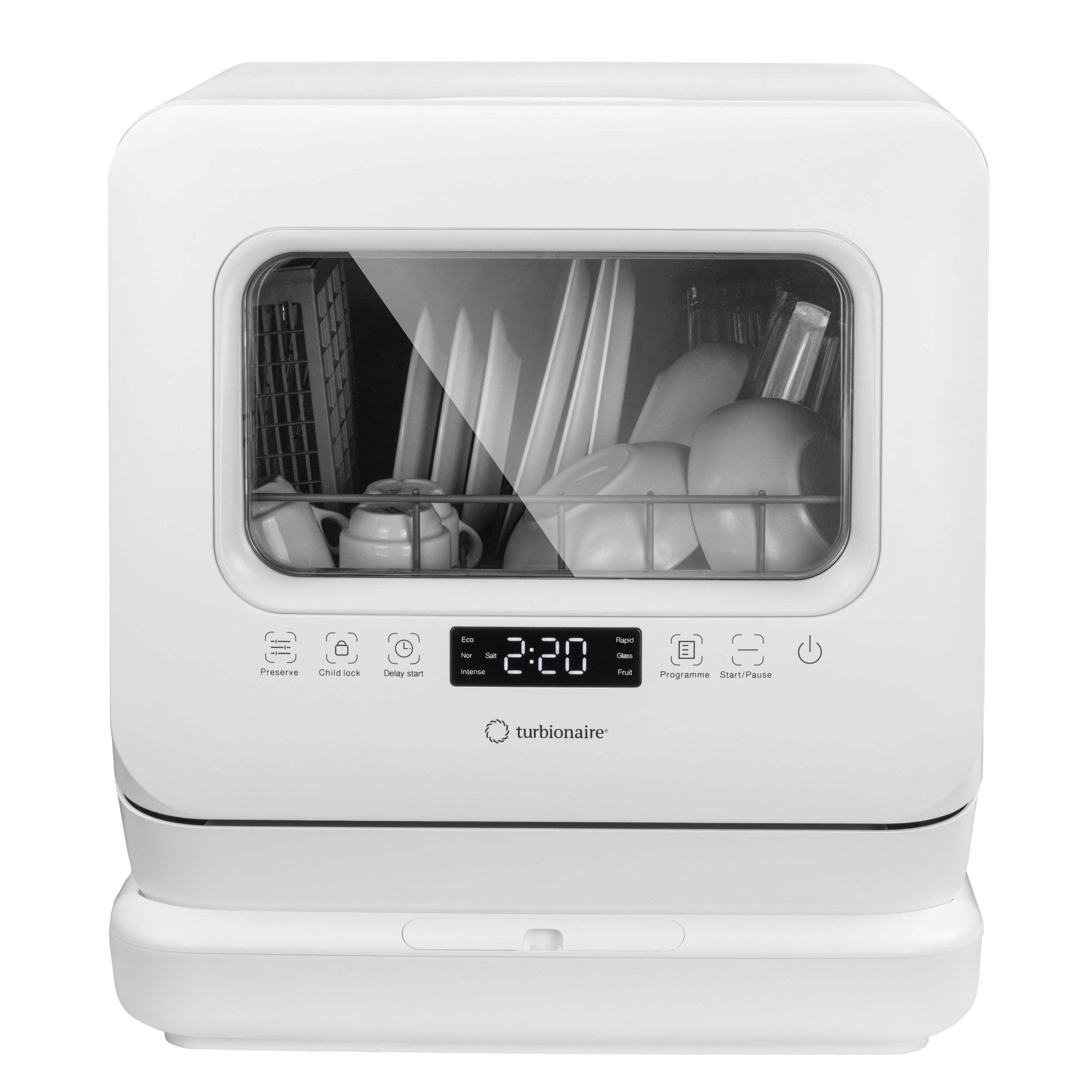 Dishwasher Ava 3 Countertop Double Supply Water Softner Turbionaire